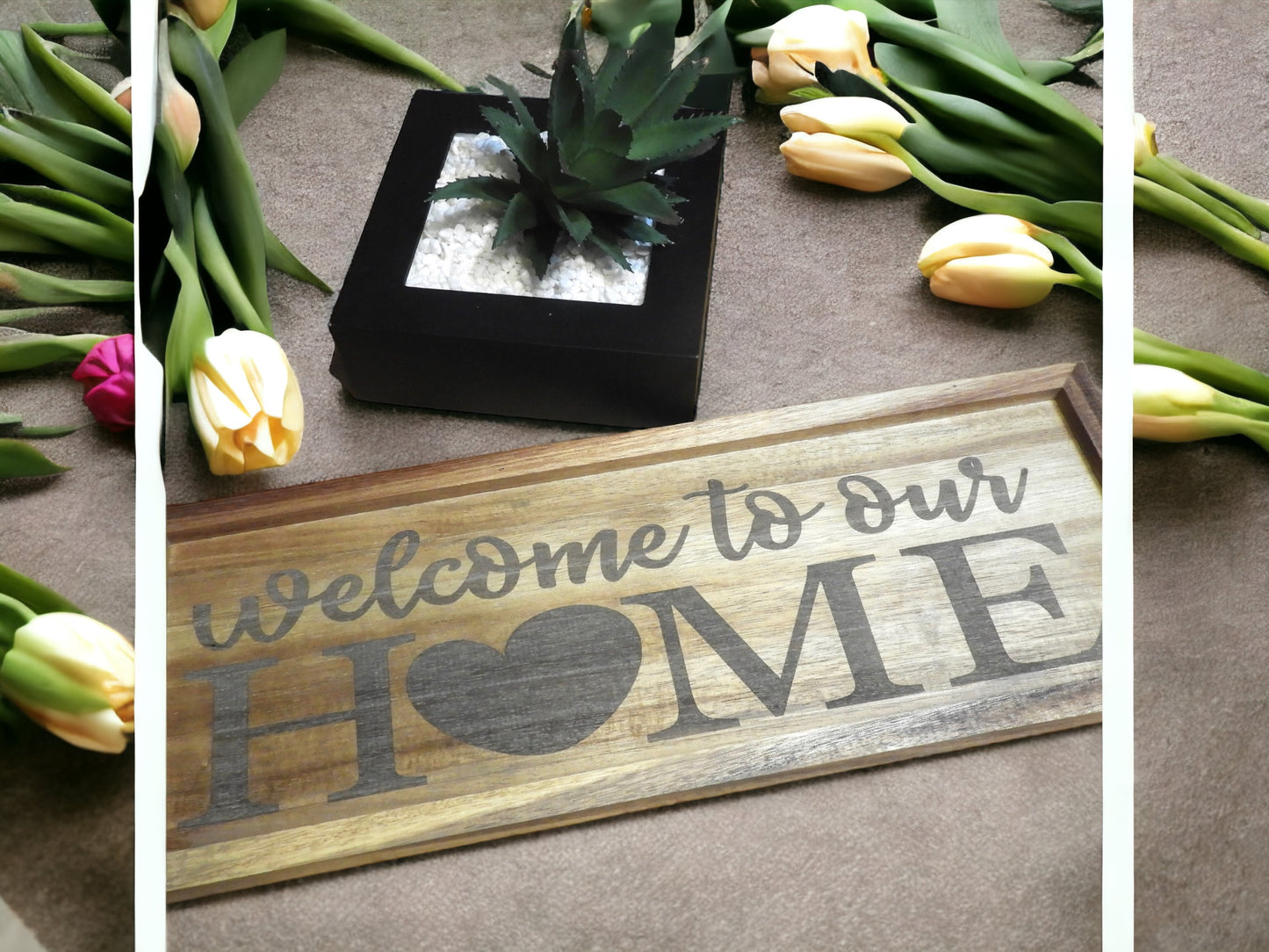 Engraved Wood Serving Tray: A Heartwarming Housewarming Gift