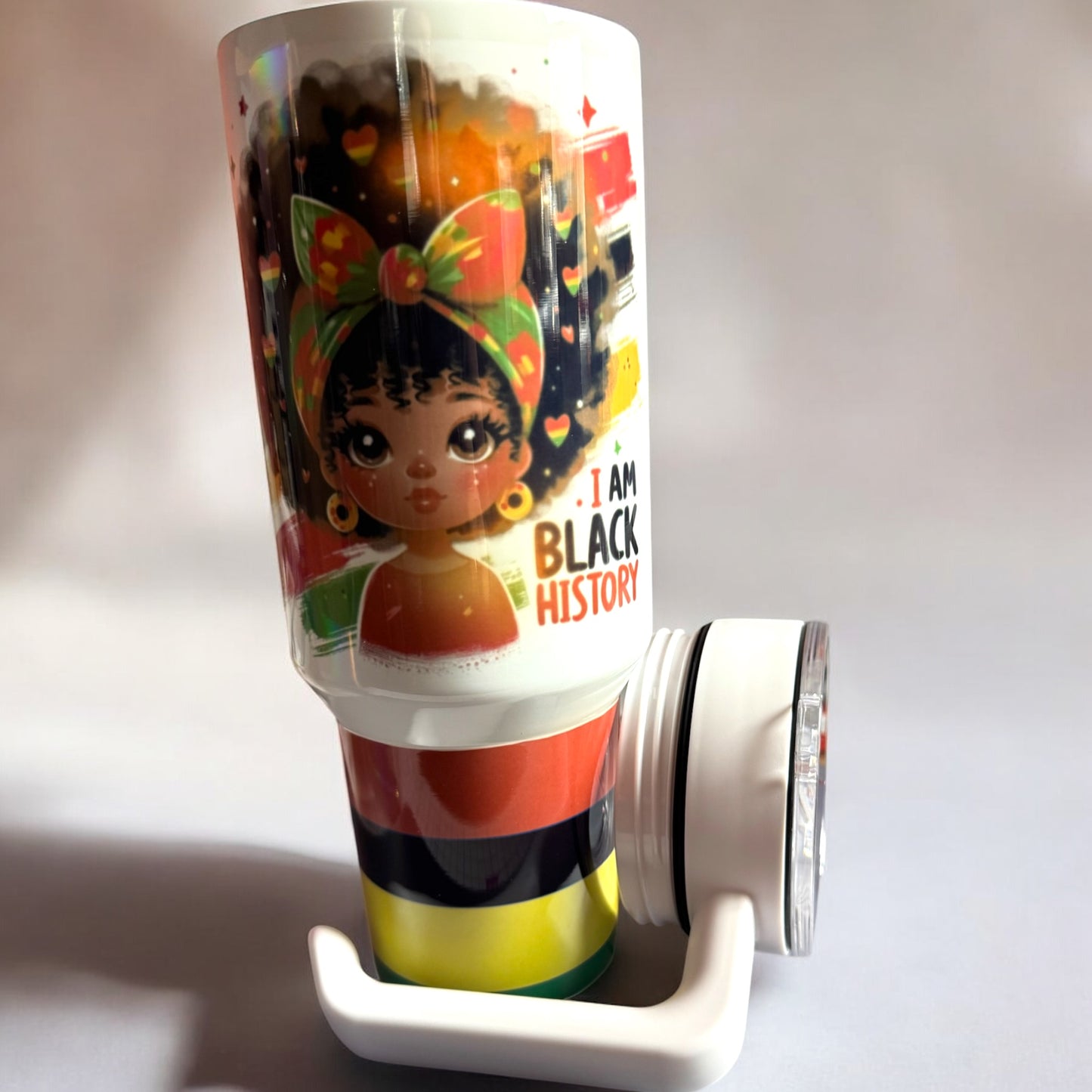 I Am Black History 40oz Tumbler