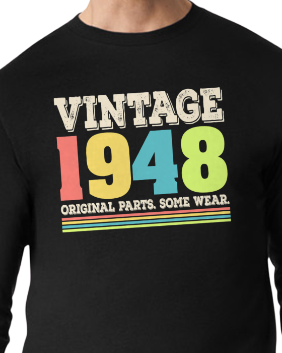 Custom Vintage Year T-Shirt