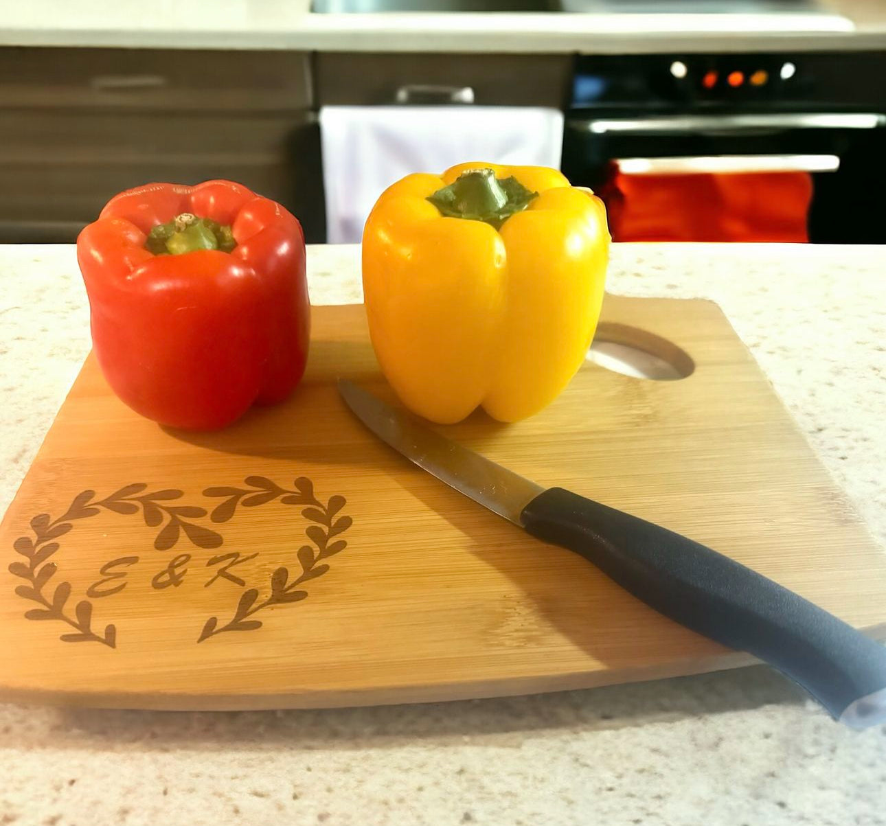 Bamboo Wood Engraved Cutting Board