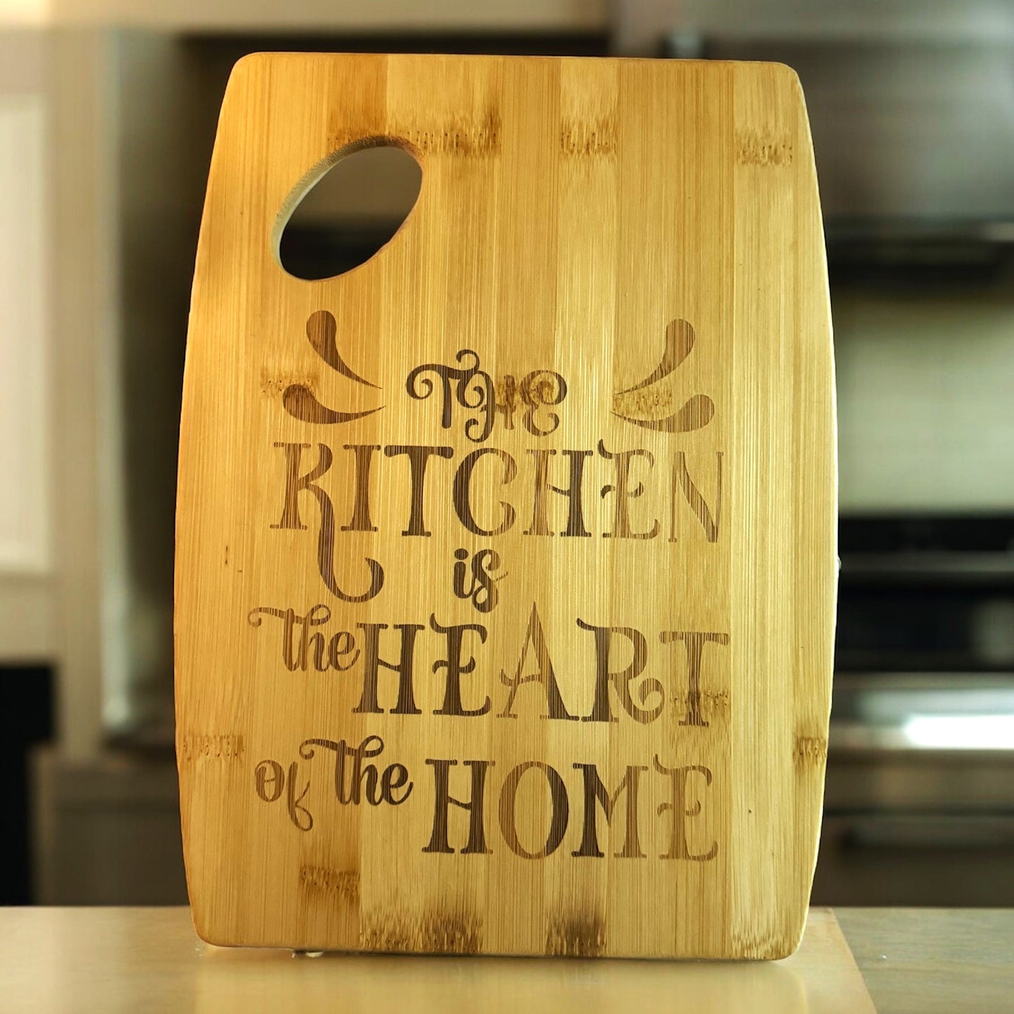 Bamboo Wood Engraved Cutting Board