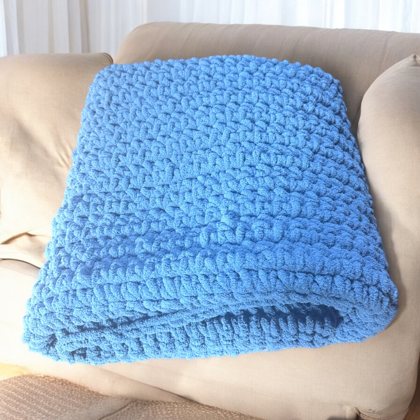 Handmade Cozy Crochet Blanket