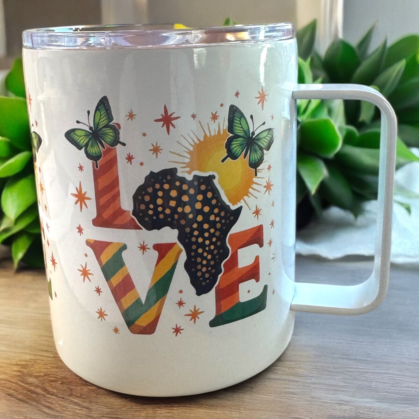 Love Africa 12oz Camper Mug