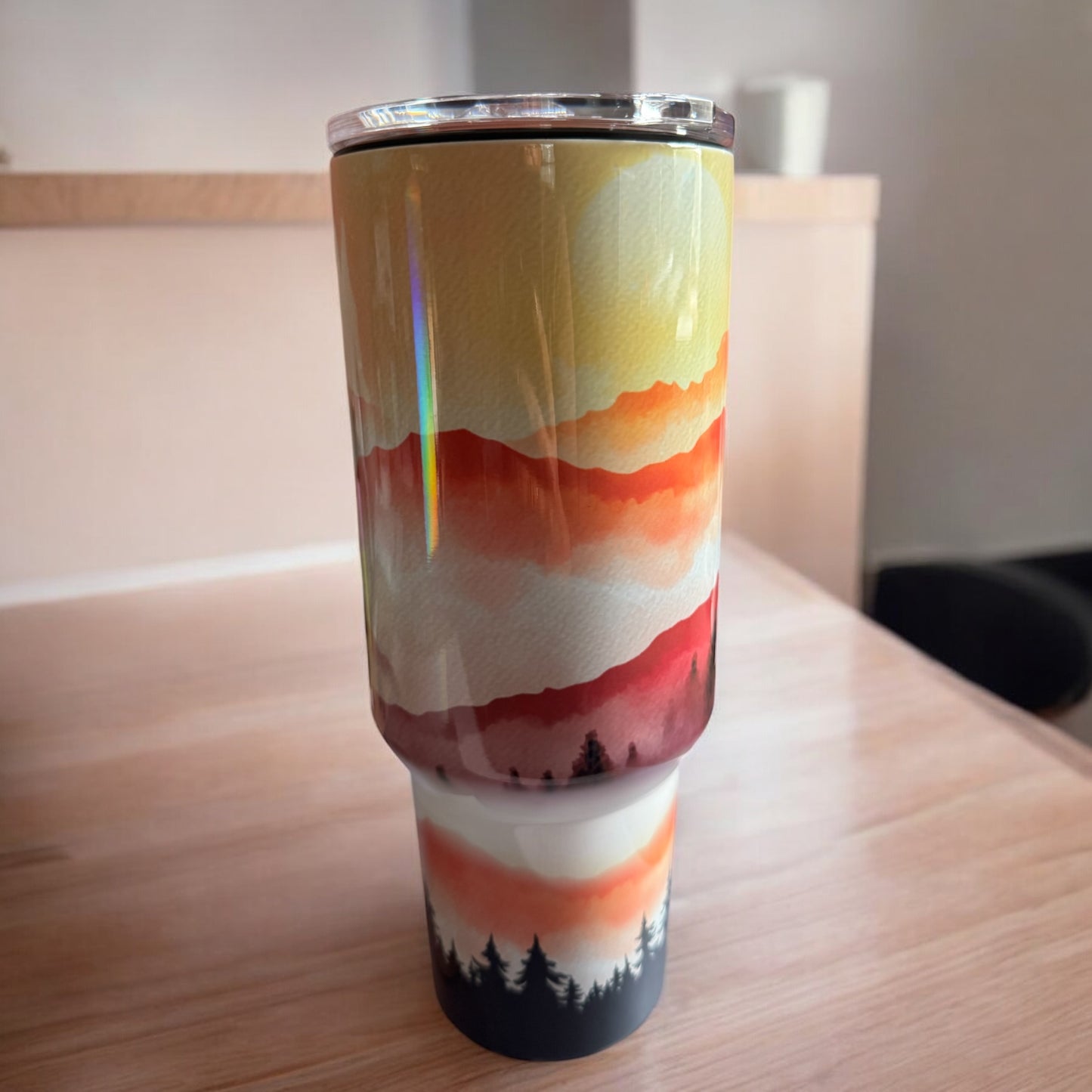 Mountain Sunset 40oz Tumbler