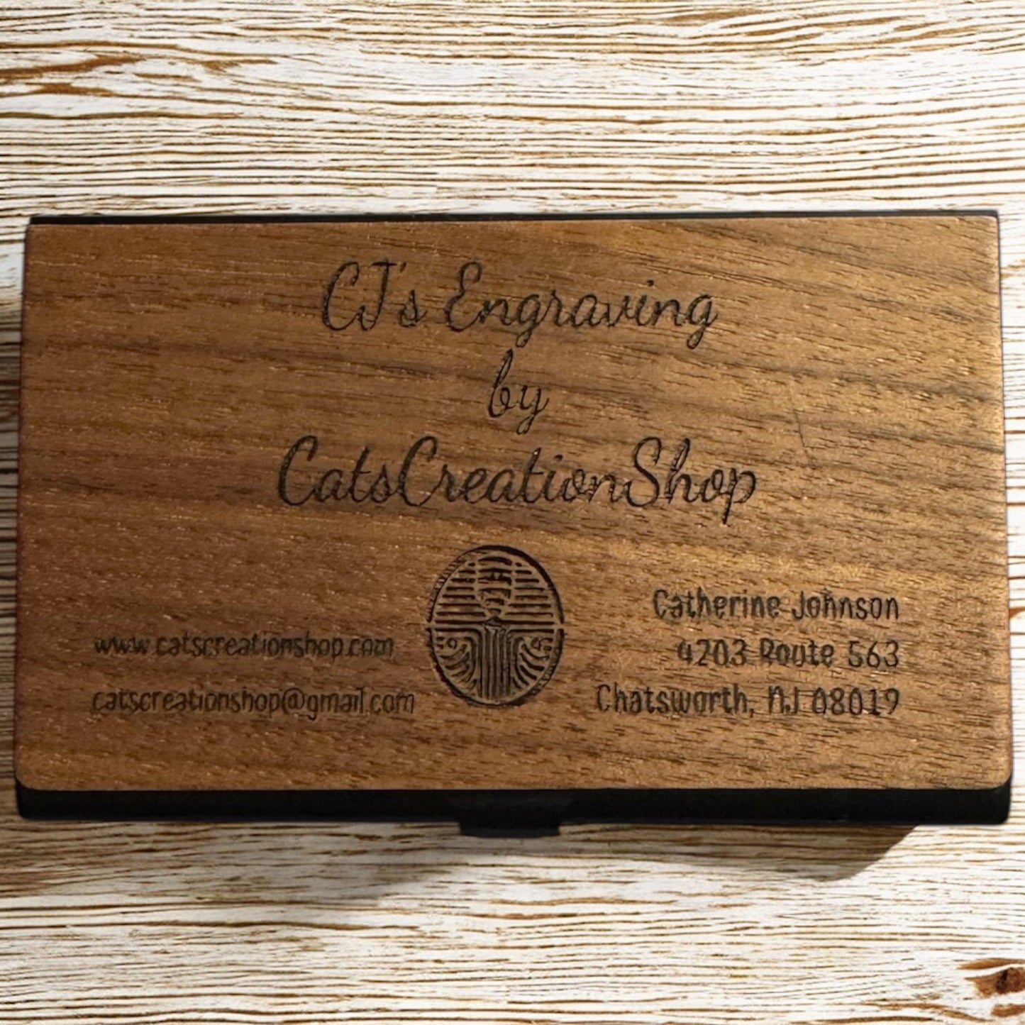 Metal Business Cards Laser Engraved Customized Business Cards